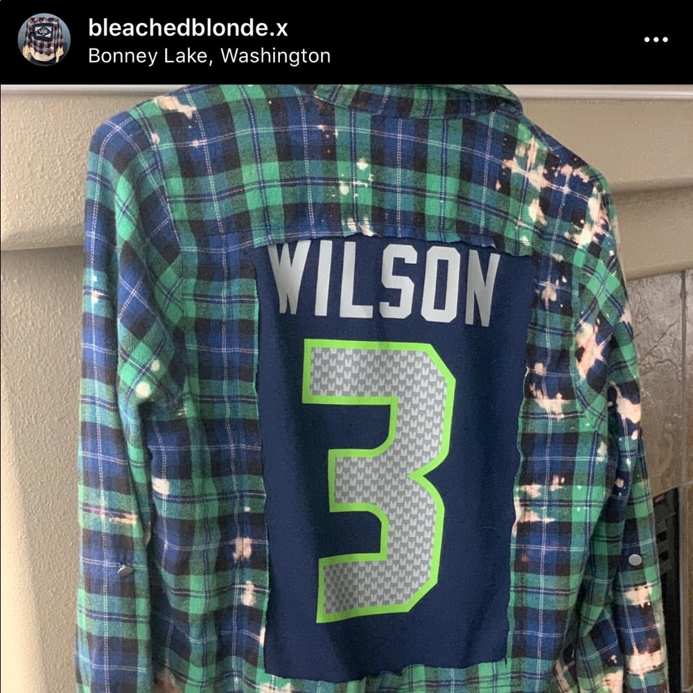 SEAHAWKS FLANNEL